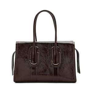 Marc Jacobs Babe City Tote In Crinkle Leather