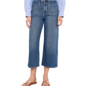 Lauren Ralph Lauren High-Rise Wide-Leg Jeans