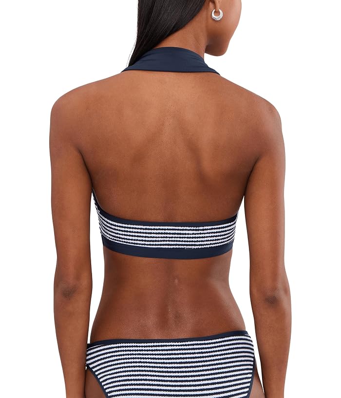 Seafolly Club House Halter Top with Collar - Image 4