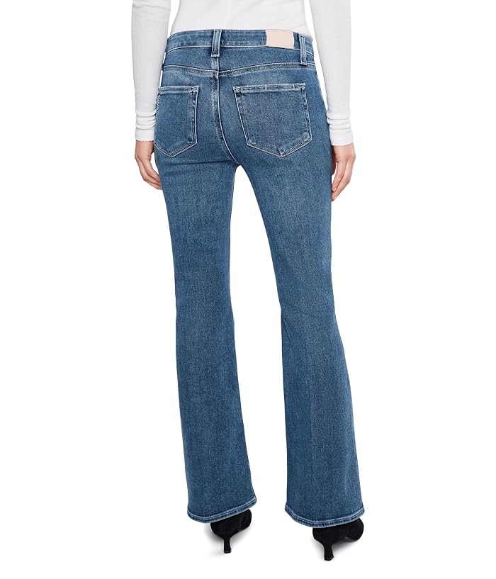 Paige High-Rise Laurel Canyon Petite in Monaco Mist - Image 4