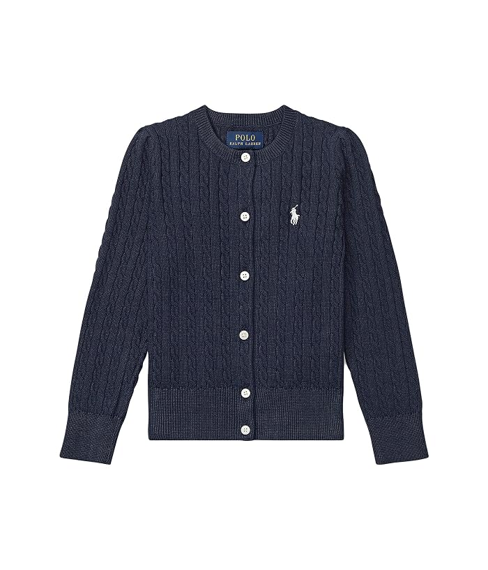 Polo Ralph Lauren Kids Cable-Knit Cotton Cardigan (Toddler/Little Kid) - Image 3
