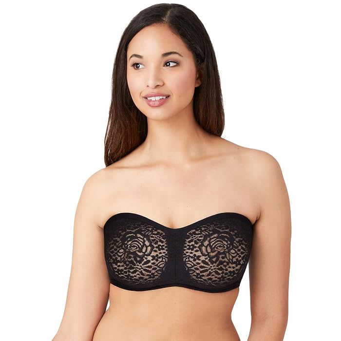 Wacoal Halo Lace Strapless Underwire Bra