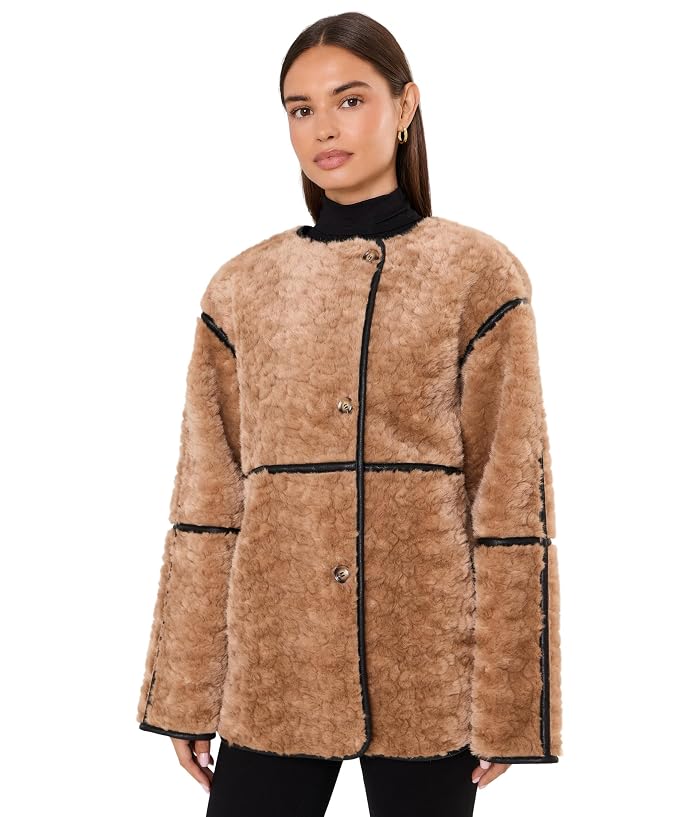 Blank NYC Sherpa Bonded Shearling Jacket