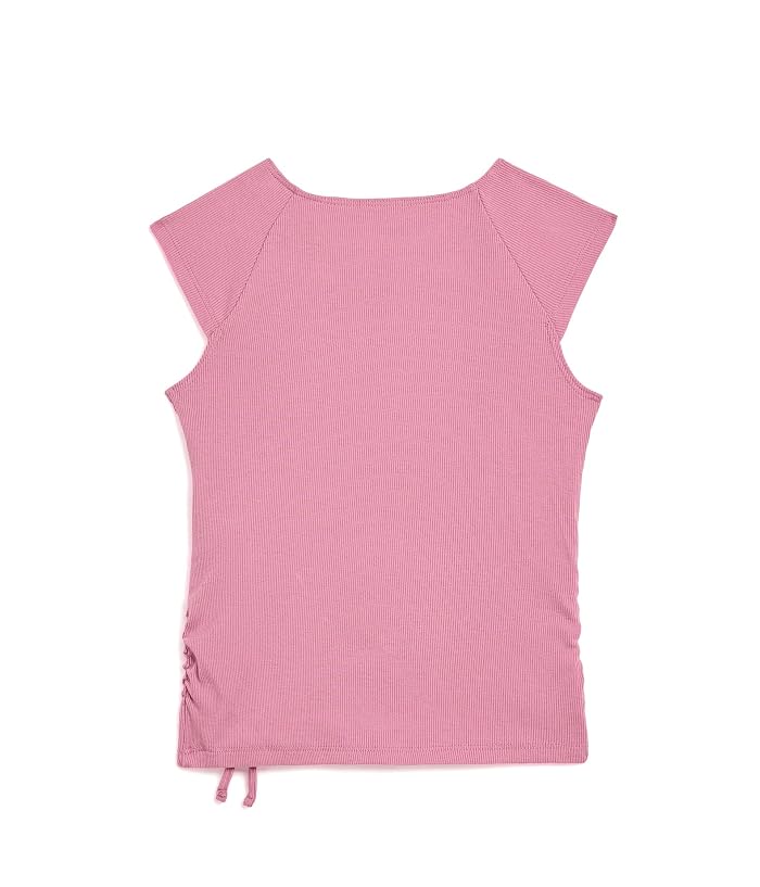 abercrombie kids Asymmetric Ruched Tee (Big Kids) - Image 2