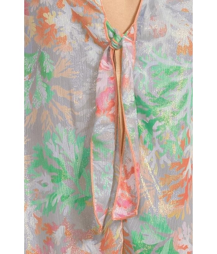 BECCA Coral Reef Sheer Chiffon Tunic - Image 4