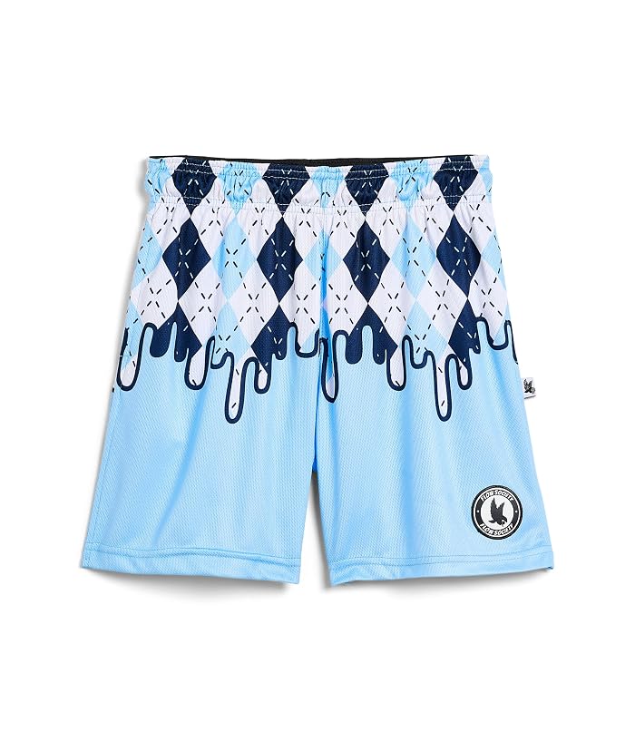 FLOW SOCIETY Drip Blue Argyle 5 Inch Shorts (Little Kid/Big Kid) - Image 4