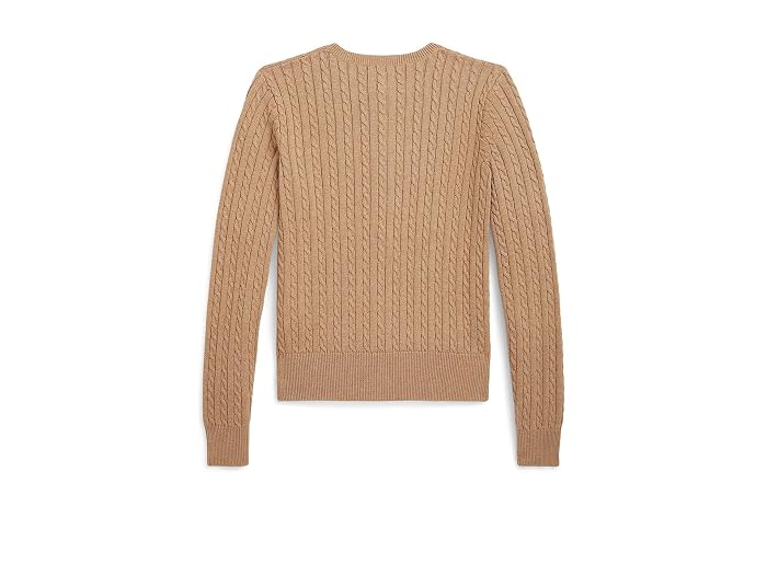 Polo Ralph Lauren Kids Mini-Cable Cotton Cardigan (Big Kid) - Image 2