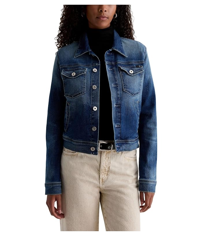 AG Jeans Robyn Fitted Denim Jacket