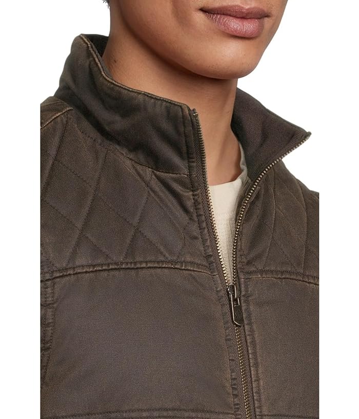 Johnston & Murphy Antique Cotton Channel Quilted Vest - Image 4