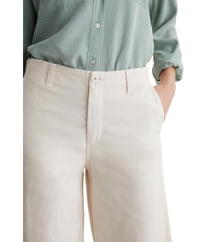 AG Jeans Laurent Mid-Rise Utility Wide Leg Pants - Image 3