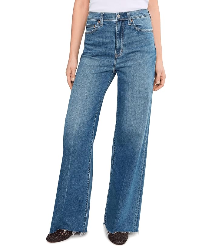 DAZE Far Out High-rise Wide Leg In New Indigo