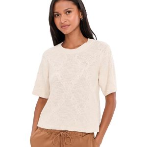 Sanctuary Diamond Stitch Sweater Tee
