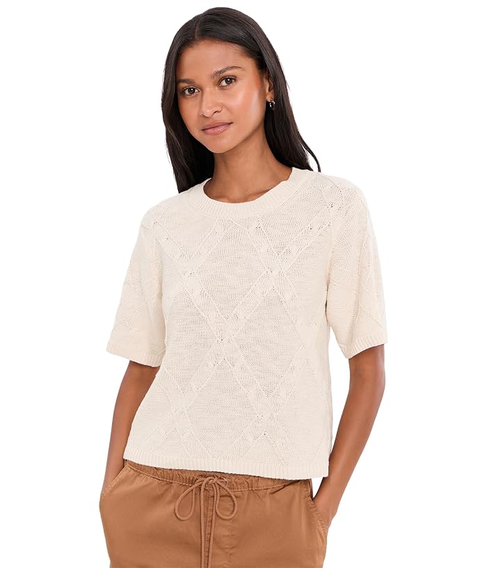 Sanctuary Diamond Stitch Sweater Tee