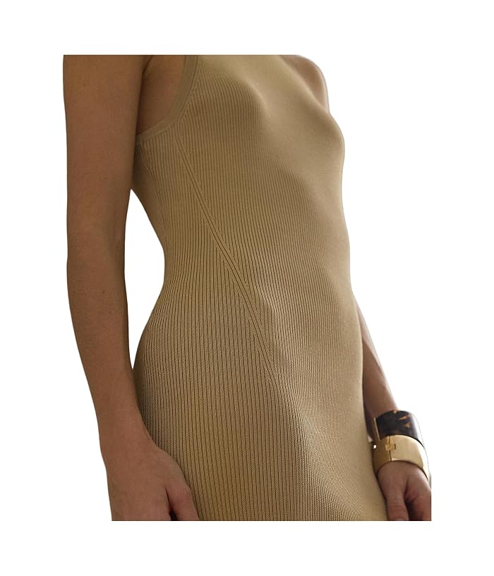 Lauren Ralph Lauren Ribbed Sleeveless Mockneck Sweater Dress - Image 3