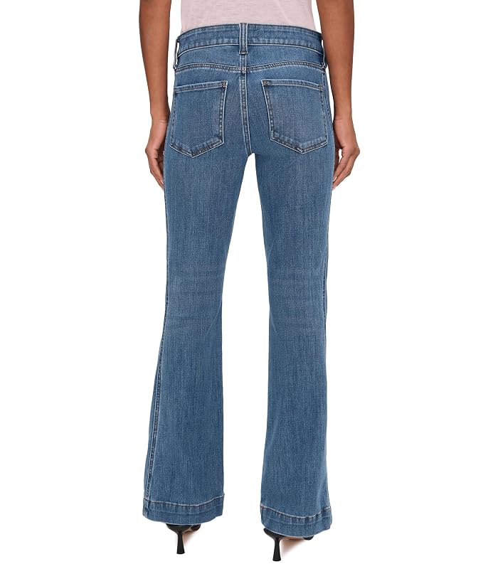 KUT from the Kloth Natalie High-Rise Bootcut Side Inset-Wide Hem in Alliance - Image 4