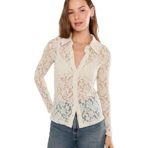 Sanctuary Dreamer Lace Shirt