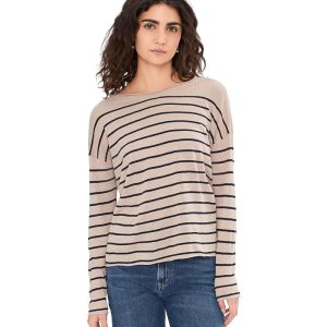 Eileen Fisher Organic Linen Cotton Jewel Neck Sweater