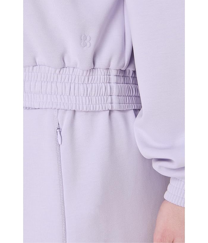 Sweaty Betty Sand Wash Cloudweight Crop Hoodie - Image 4