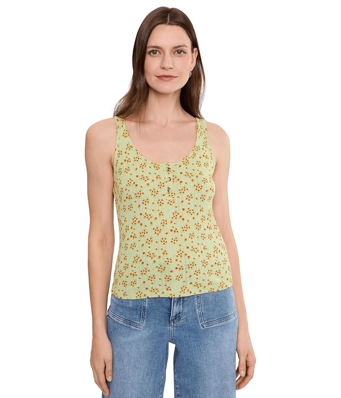 Toad&Co Foothill Pointelle Henley Tank