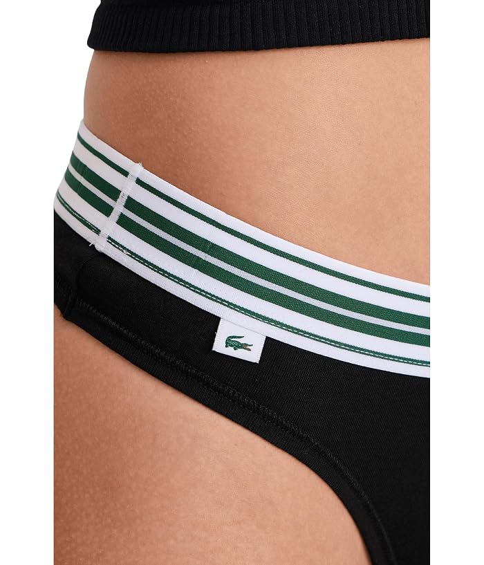 Lacoste Stretch Cotton String Briefs - Image 3