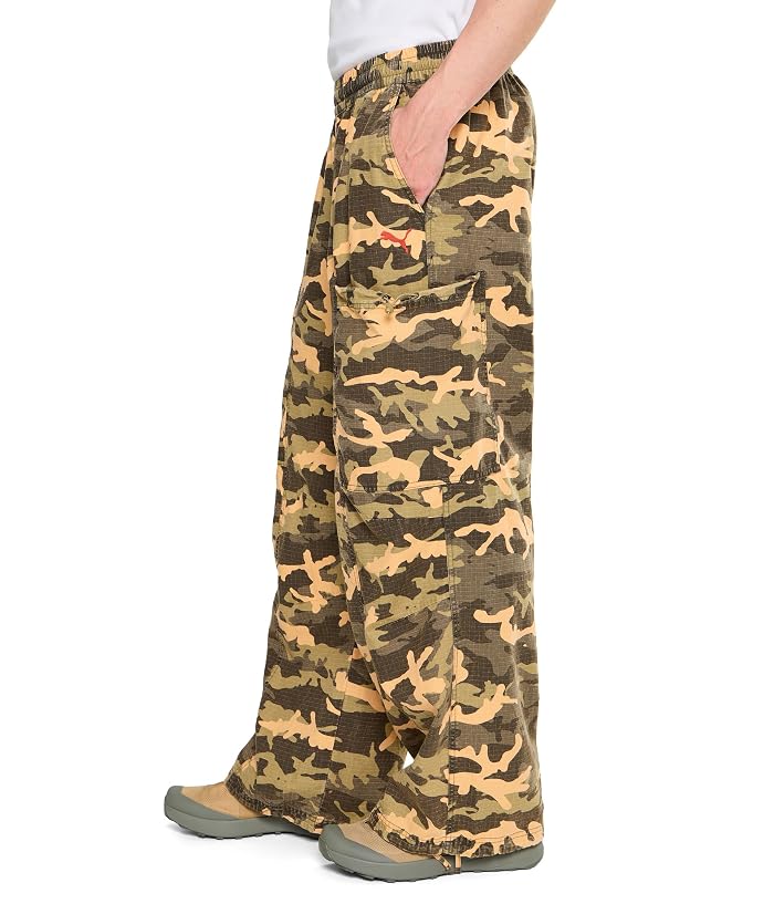 PUMA Woven Camo Print Pants - Image 3