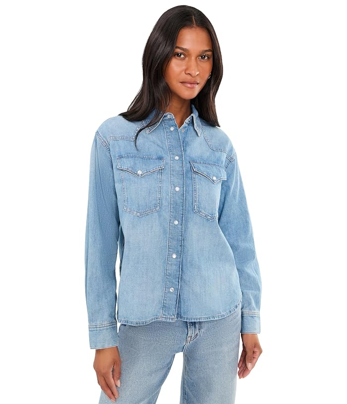 Madewell Denim Oversized Western Shirt