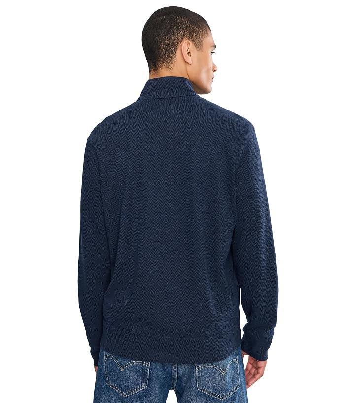 Polo Ralph Lauren Double Knit Jersey Long Sleeve 1/2 Zip Pullover - Image 4