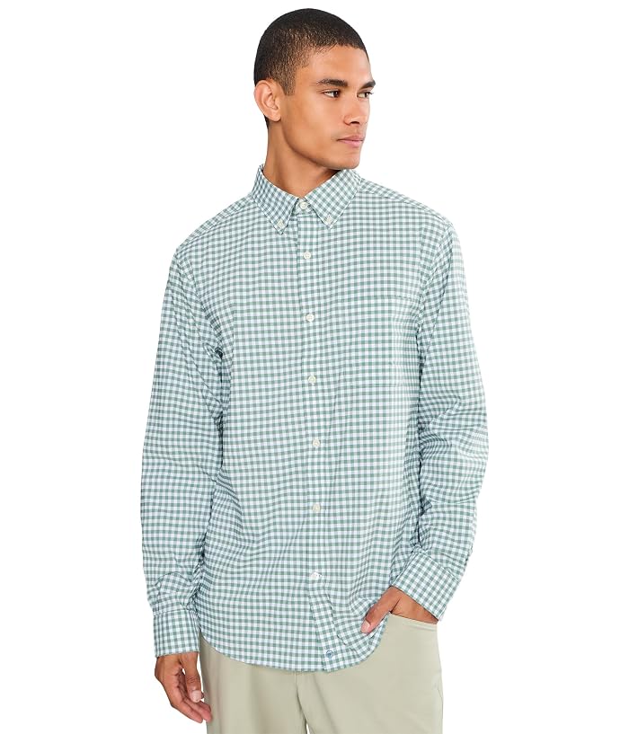 Vineyard Vines Skysail Gingham Performance Cotton Shirt