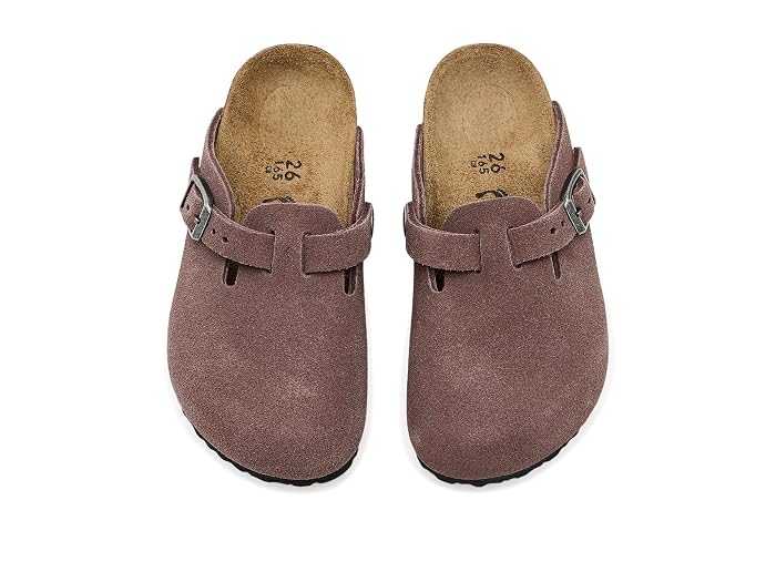 Birkenstock Kids Boston - Suede (Toddler/Little Kid/Big Kid) - Image 2