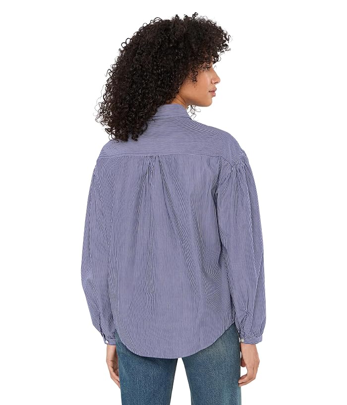 Faherty Coastal Poplin Suki Blouse - Image 4