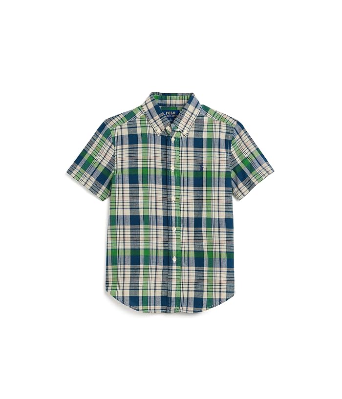 Polo Ralph Lauren Kids Plaid Cotton Shirt (Toddler/Little Kid)