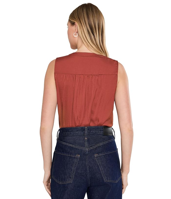 Vince Camuto Rounded Placket Shell - Image 4