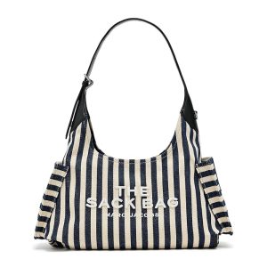 Marc Jacobs The Stripe Canvas Belted Sack Bag