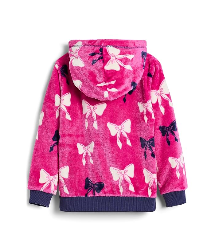 Hatley Kids Big Bows Fleece Zip-Up Hoodie (Toddler/Little Kid/Big Kid) - Image 2