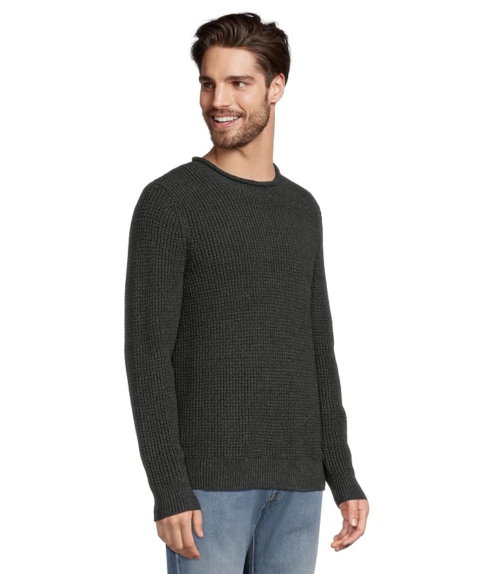 L.L.Bean Organic Cotton Waffle Sweater Rollneck Crew - Image 2