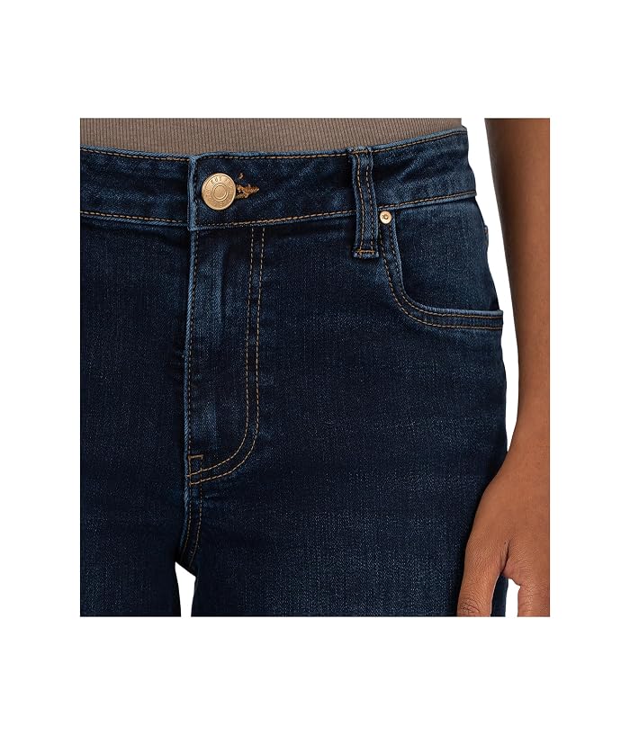 KUT from the Kloth Jeans High-rise Wide Leg Clean Hem In Attributable - Image 4