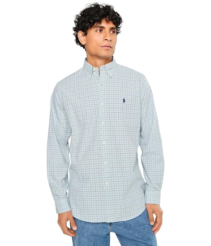 Polo Ralph Lauren Classic Fit Checkered Stretch Poplin Shirt