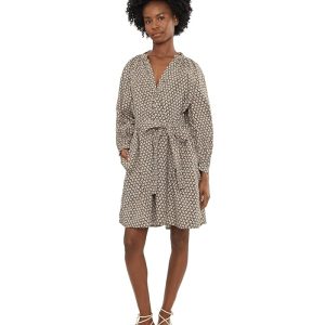 Faherty Coastal Poplin Kaia Mini Dress