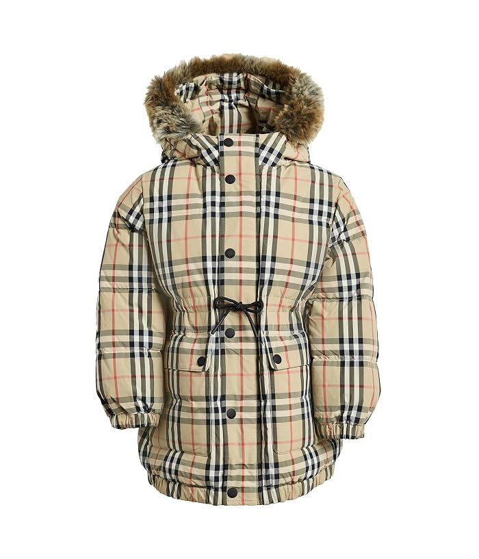 Burberry Kids Franklin Check Coat (Toddler/Little Kids/Big Kids)