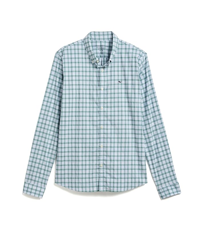 Vineyard Vines Kids Plaid Perfromance Cotton Shirt (Toddler/Little Kid/Big Kid) - Image 4