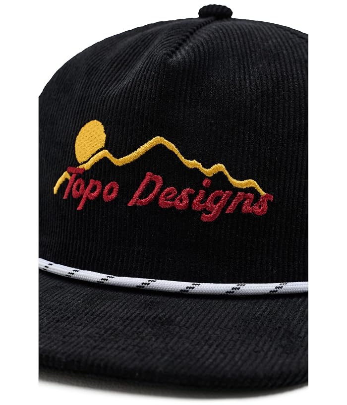 Topo Designs Corduroy Trucker Hat - Mountain Edge - Image 3