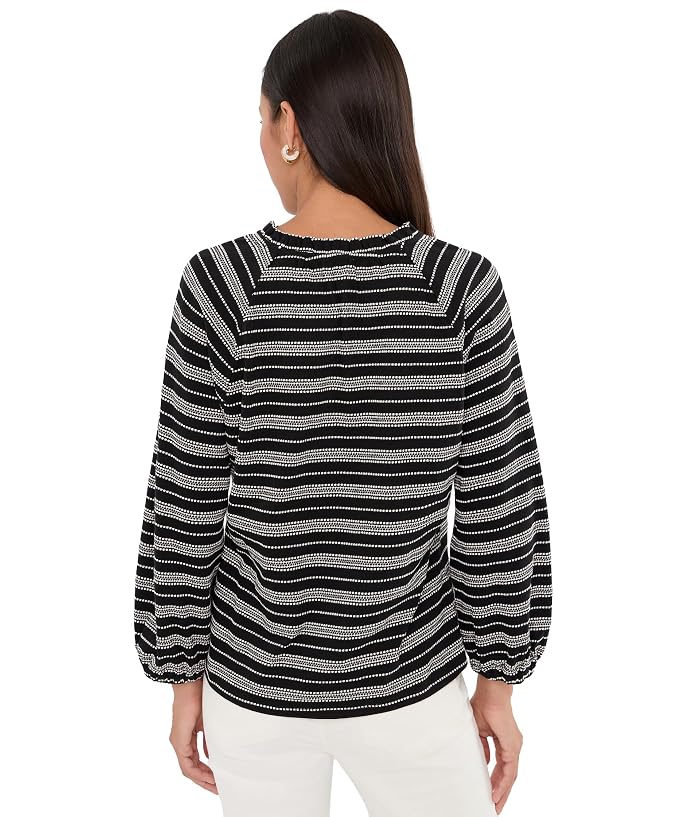 NIC+ZOE Petite Dashing Stripe Knit Top - Image 4