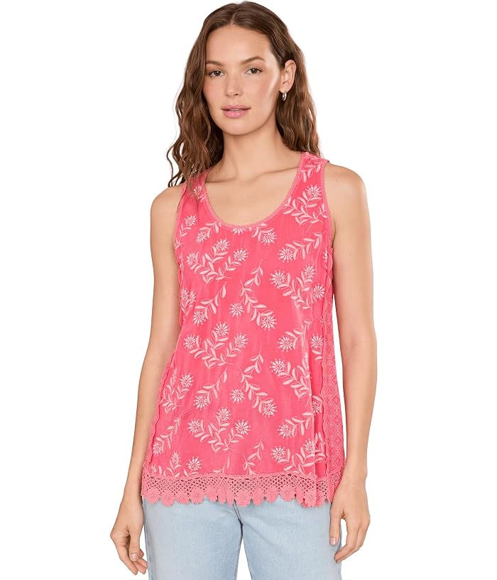 Johnny Was Wayne Tank - Tossed Floral