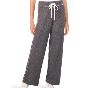 Vince Camuto Sweatpant W/ Drawstring & Top Stitch Along Waist