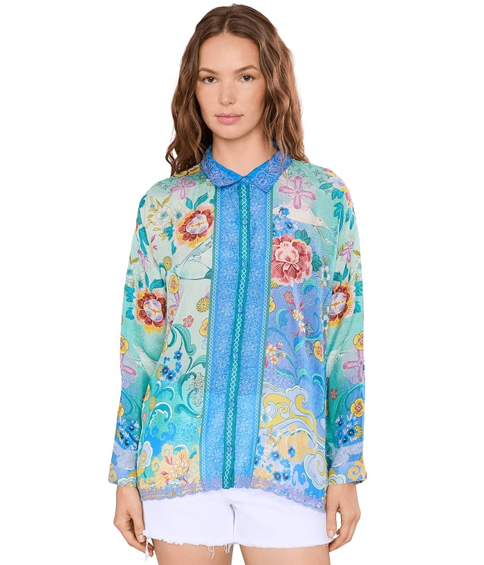 Johnny Was The Audrey Button Up Shirt - Altair