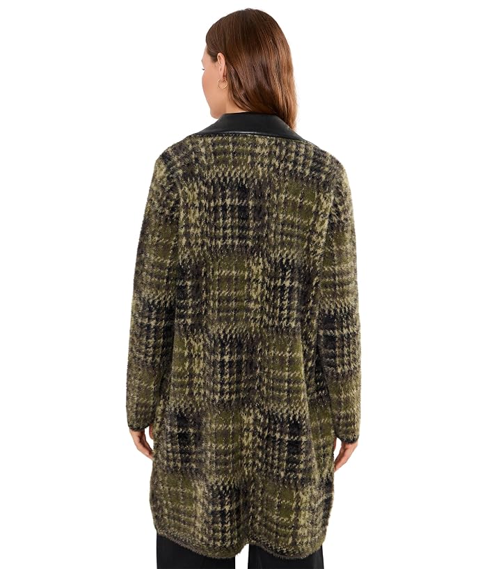 Liverpool Los Angeles Long Sleeve Snap Front Sweater Coat - Image 4