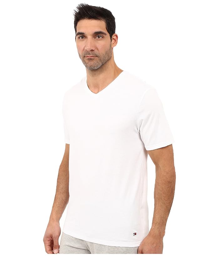 Tommy Hilfiger Cotton V-Neck Shirt 3-Pack - Image 3