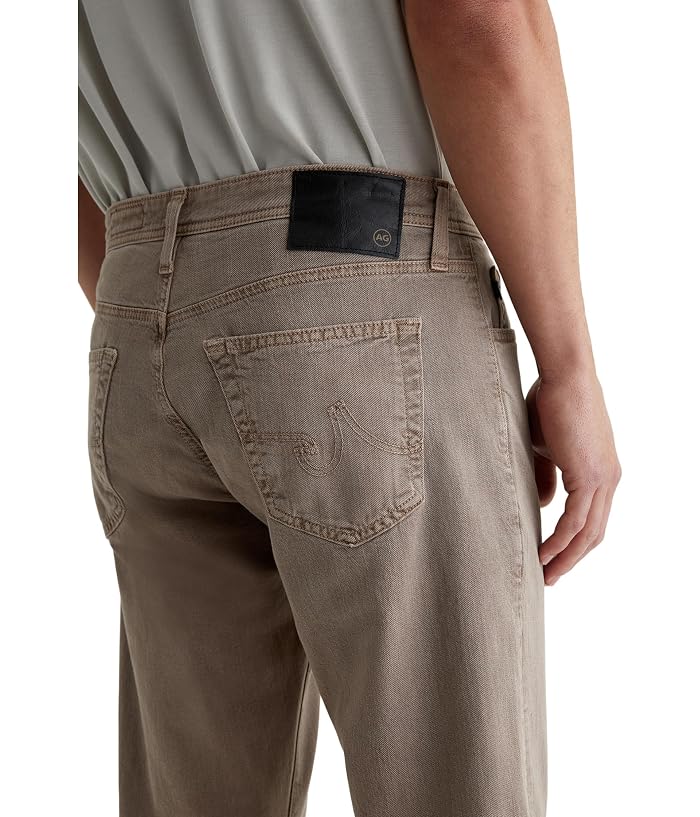 AG Jeans Everett Slim Straight Leg Denim in Sulfur Amber Dust - Image 4