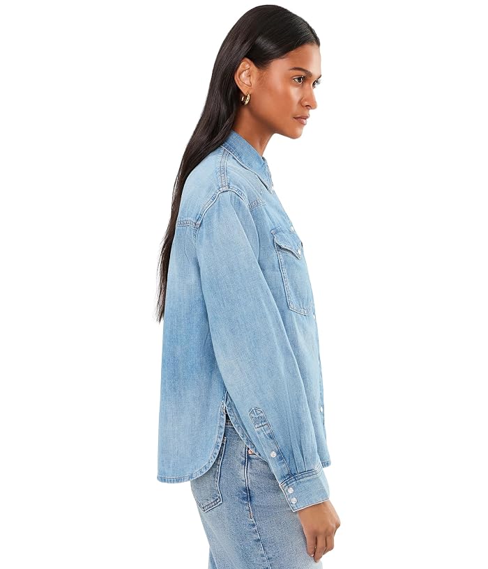 Madewell Denim Oversized Western Shirt - Image 3