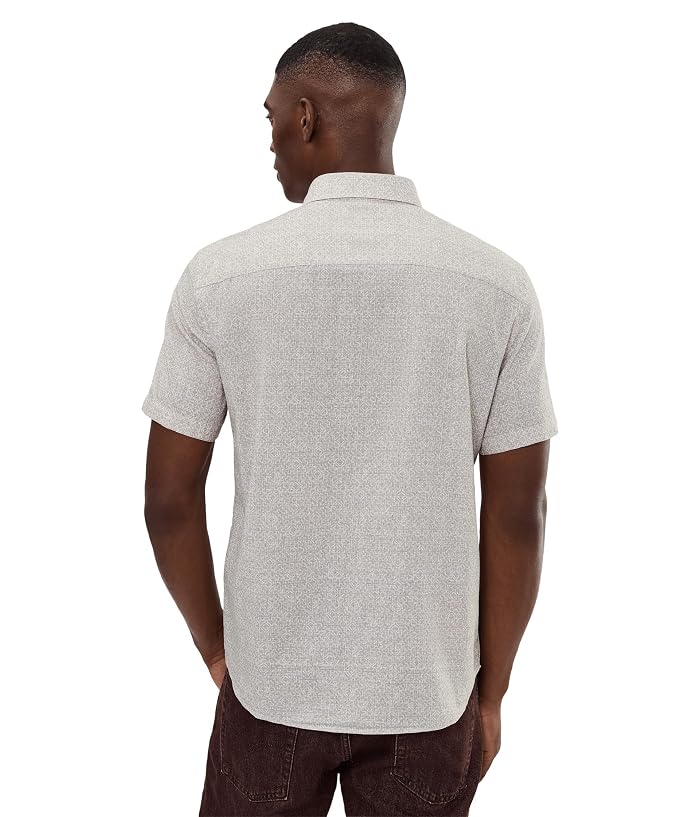 Johnston & Murphy Hampton Short-sleeve Cotton-linen Shirt - Image 4